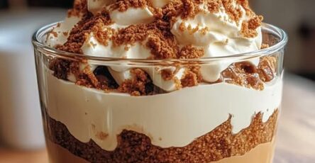Mousse croccante di speculoos