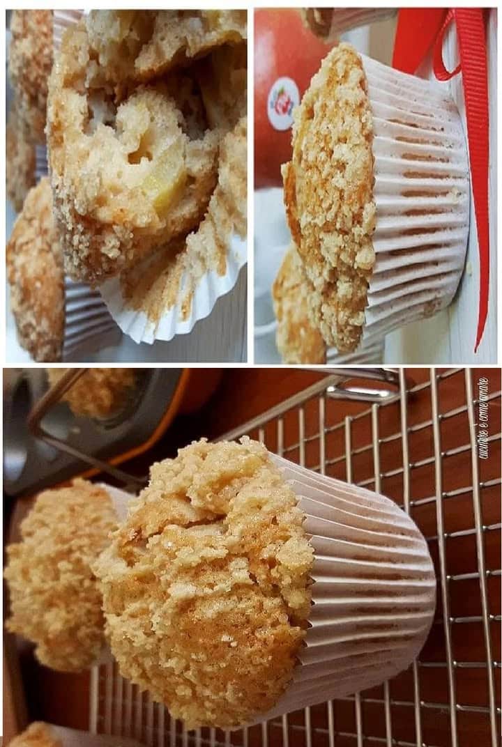 Muffin alle mele semplici