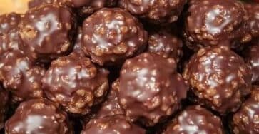 Palline di Krispies dolci
