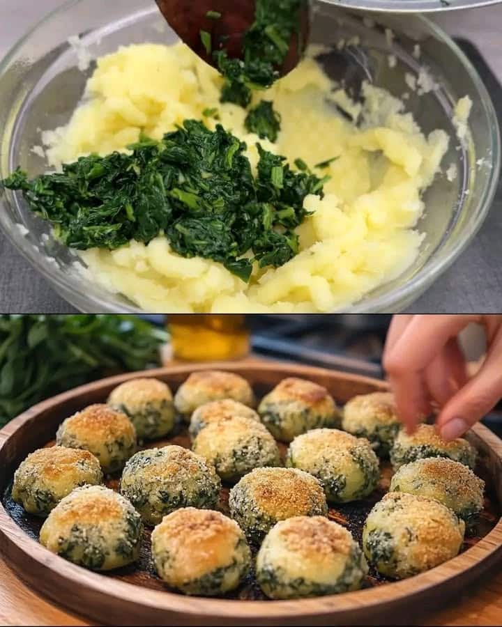 Palline di patate al forno