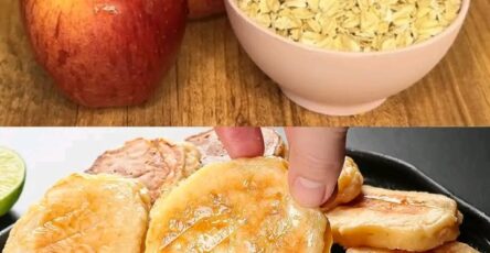 Pancake banana yogurt greco