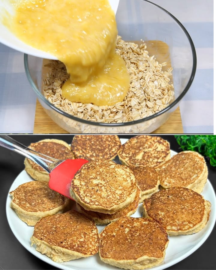 Pancake di avena senza farina
