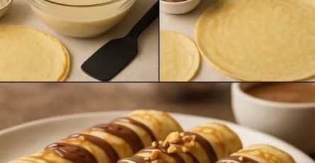 Pancake ripieni al cioccolato