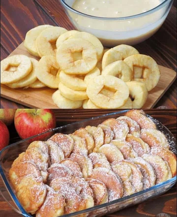 Pancake yogurt e mele