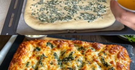 Pane agli spinaci al formaggio