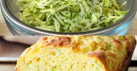 Pane al formaggio e zucchine