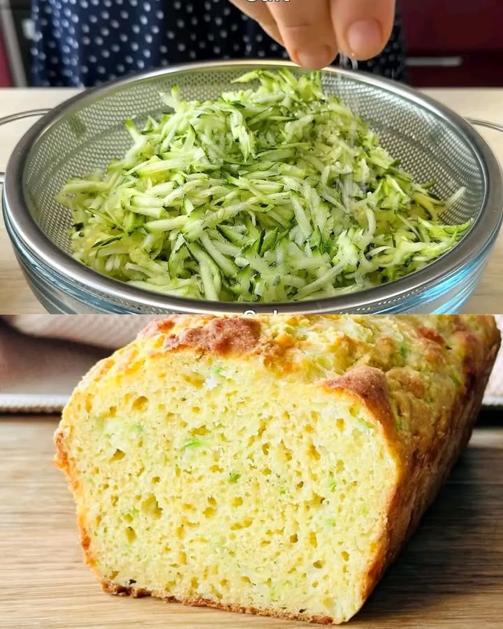 Pane al formaggio e zucchine