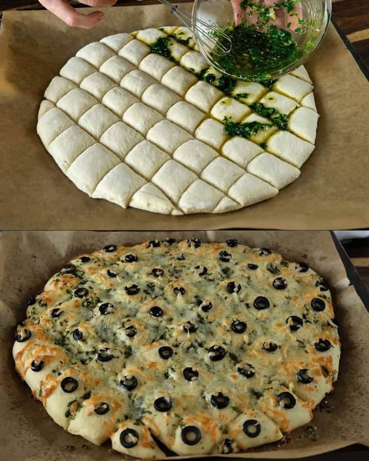 Pane all'aglio al formaggio