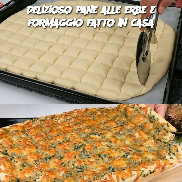 Pane alle erbe e formaggio