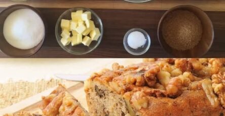Pane di banana umido