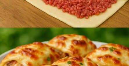 Pasta sfoglia con carne