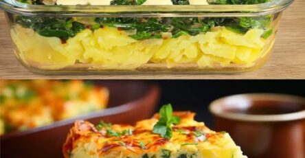 Patate con spinaci e uova