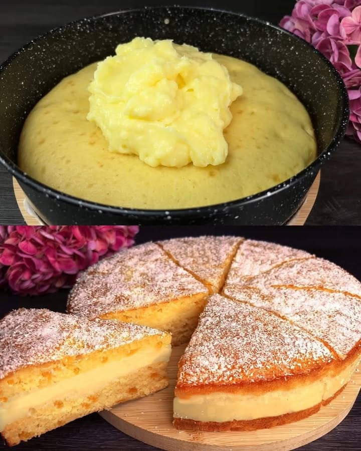 Pesca limone cocco torta