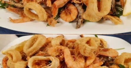 Pesce fritto misto croccante