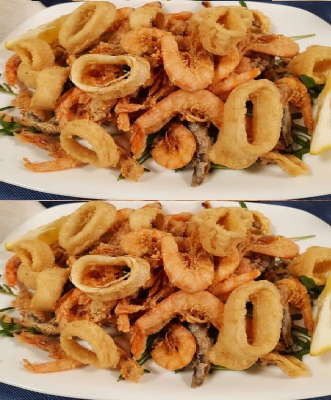 Pesce fritto misto croccante