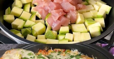 Pollo e zucchine deliziose