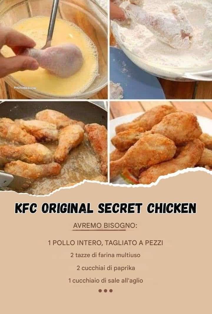 Pollo fritto croccante