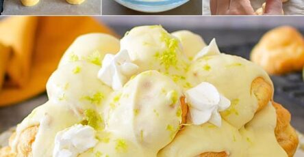 Profiteroles al limone