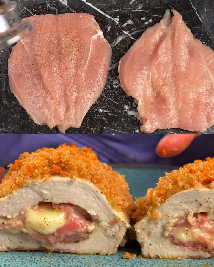 Prosciutto e pollo cremoso