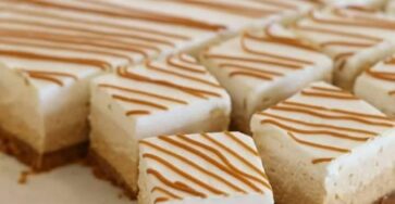Quadrotti al mascarpone e speculoos