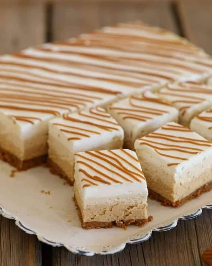 Quadrotti al mascarpone e speculoos