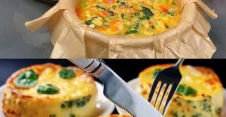 Quiche di verdure al forno