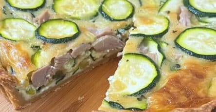 Quiche tonno zucchine semplice