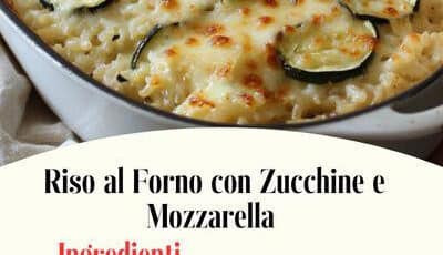 Riso al forno cremoso