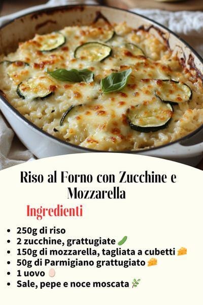 Riso al forno cremoso