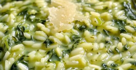 Risotto Spinaci e Taleggio