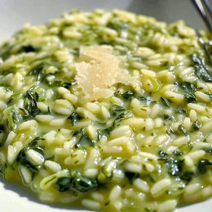 Risotto Spinaci e Taleggio