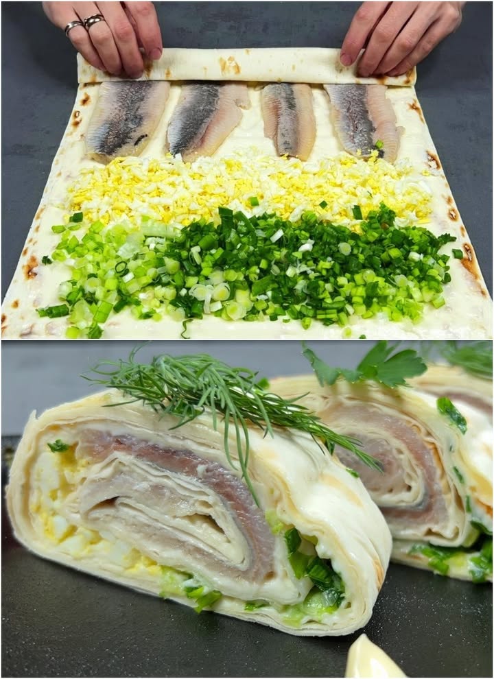 Rotolo di aringhe delizioso