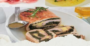 Rotolo di tacchino ripieno