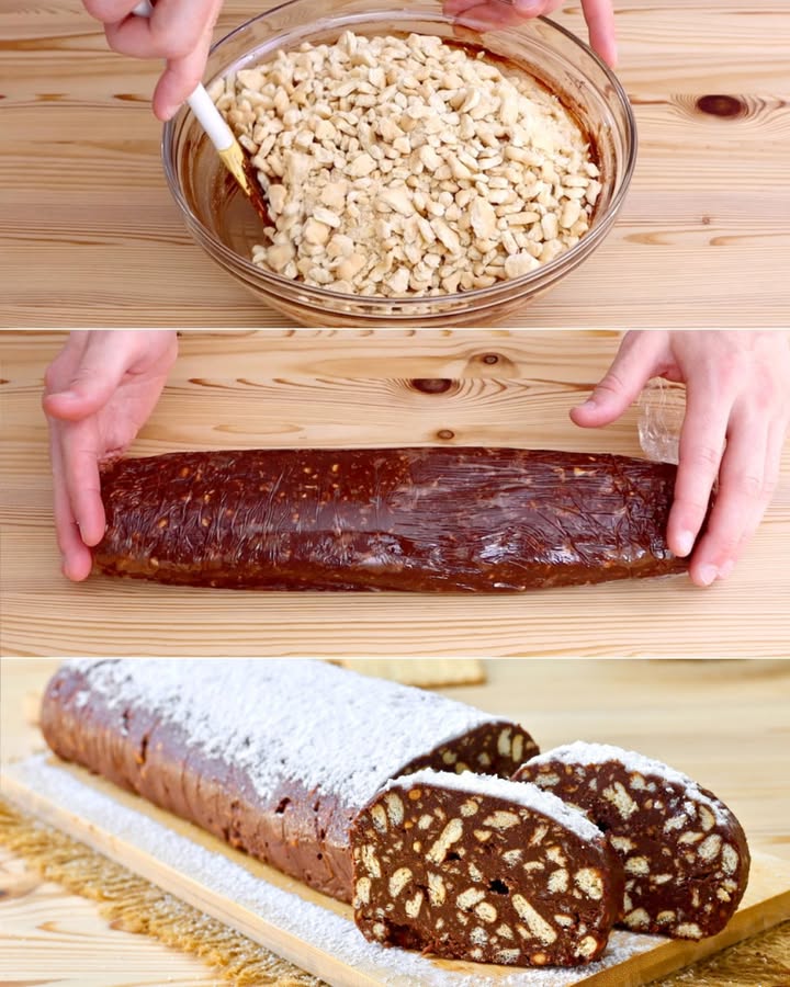 Salame di cioccolato facile
