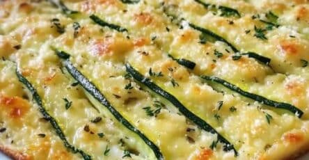 Schiacciatina di zucchine leggera