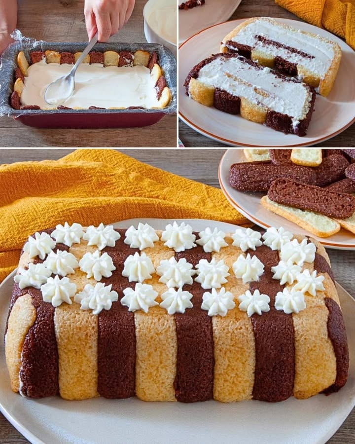 Semifreddo con biscotti