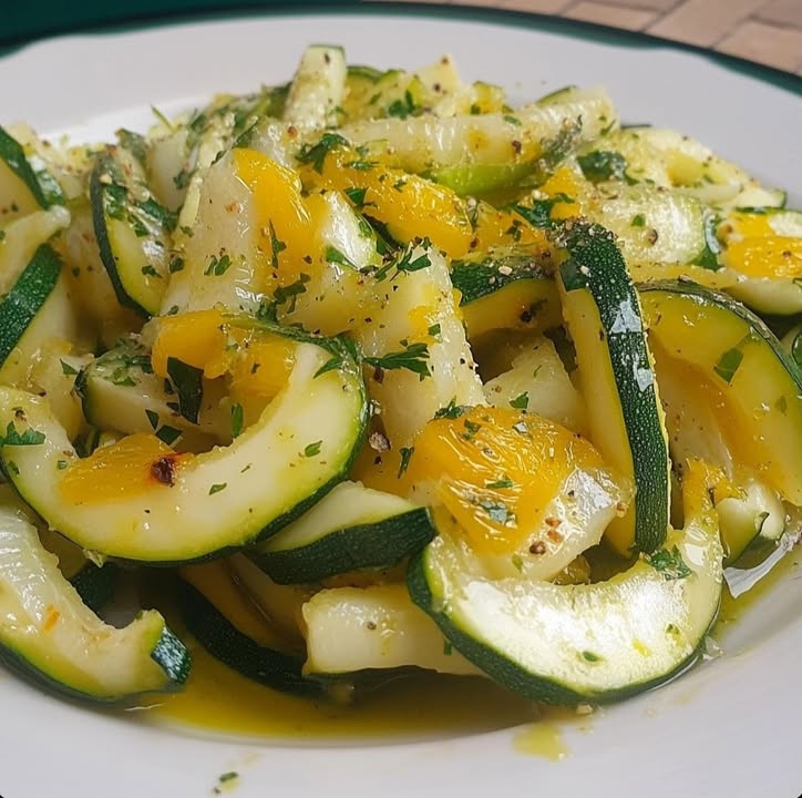 Seppie e zucchine al limone