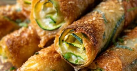 Sigari di zucchine croccanti