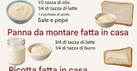 Sostituti del latte fatti in casa