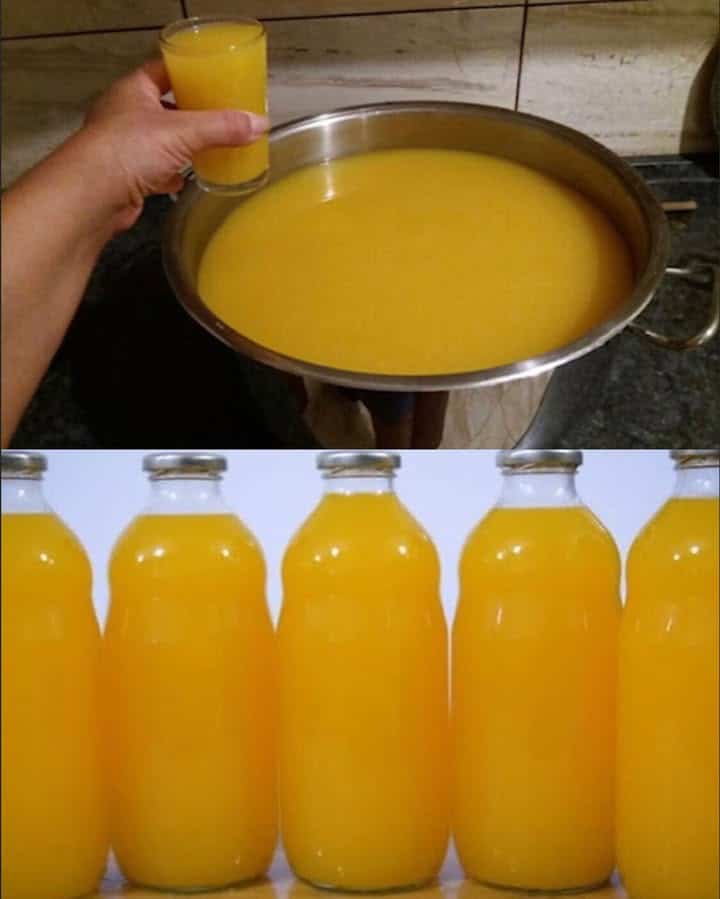 Succo di arancia fresco