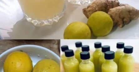 Succo di limone e zenzero