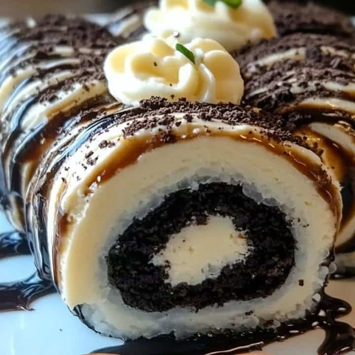 Sushi cheesecake Oreo