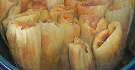 Tamales ripieni fatti in casa