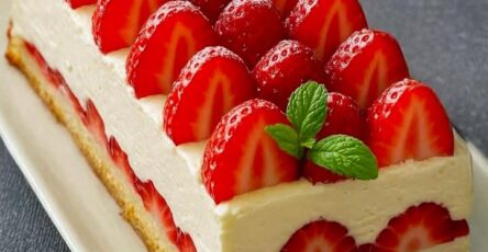 Terrina di savoiardi fragole