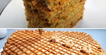 Torta al kefir semplice