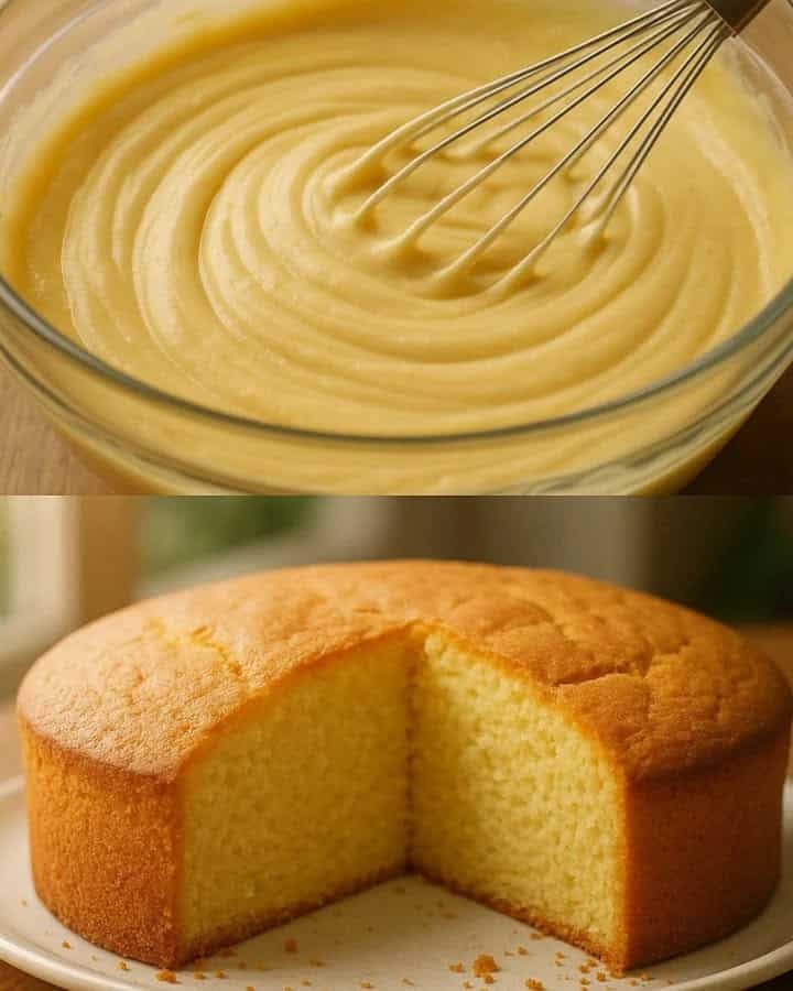 Torta alla vaniglia senza uova