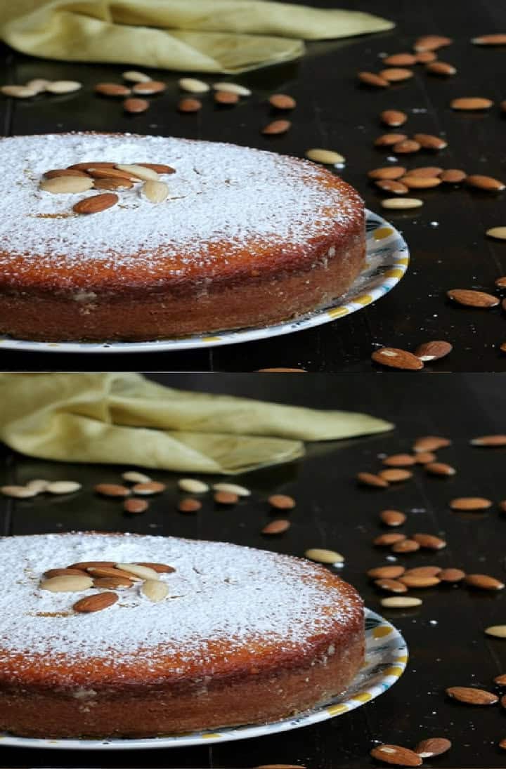 Torta alle mandorle morbida
