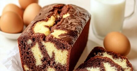 Torta cioccolato e vaniglia