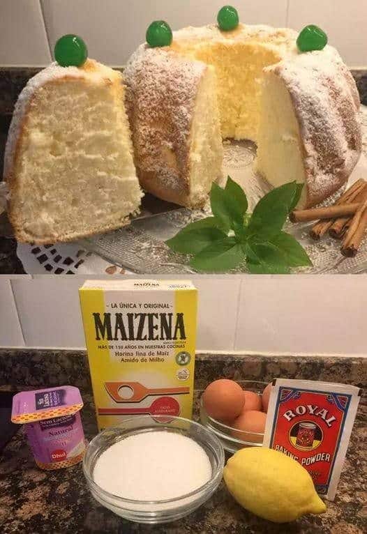 Torta soffice di yogurt