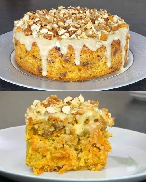 Torta di carote sana